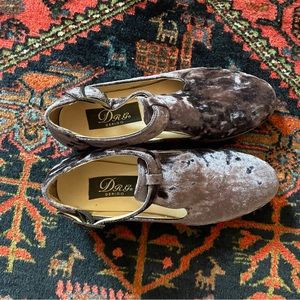 Purple CRUSH VELVET Shoes!